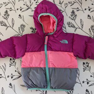 North face baby down jacket
